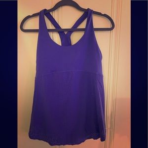 New balance shelf bra workout tank